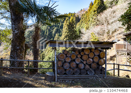 東京都桧原村 重要文化財小林家住宅 蒔き小屋 東京都桧原村 重要文化財小林家住宅 蒔き小屋 110474468