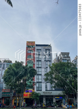 ベトナム ホーチミン 街の風景 ベトナム ホーチミン 街の風景 110475083