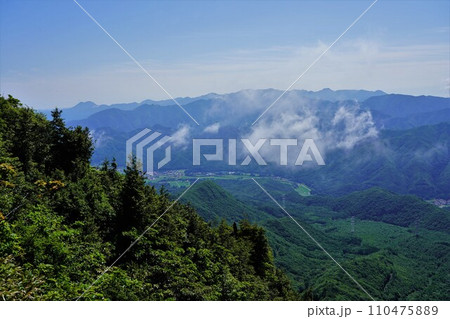七ヶ岳七番岳からの二股山・那須連山 七ヶ岳七番岳からの二股山・那須連山 110475889