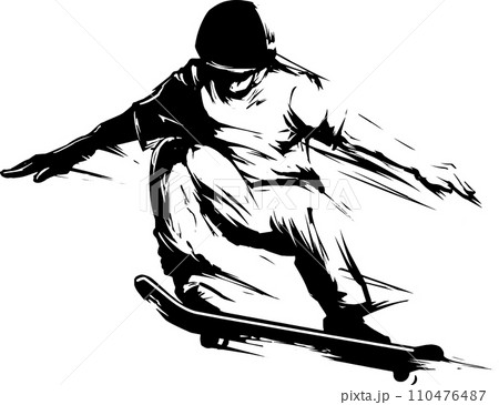 スケートボード 110476487