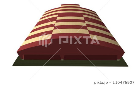 3D illustration of building project 110476907