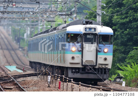 中央本線　四方津ー上野原　JR東日本　115系　C8編成（長野） 110477108