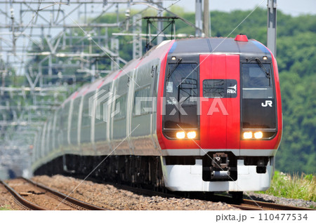 総武本線 佐倉ー物井 JR東日本 253系 Ne-06編成(鎌倉) 成田エクスプレス NEX 総武本線 佐倉ー物井 JR東日本 253系 Ne-06編成(鎌倉) 成田エクスプレス NEX 110477534