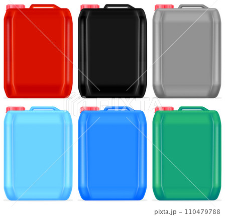 Large volume industrial and chemical product bottle. Product isolated on white background Large volume industrial and chemical product bottle. Product isolated on white background 110479788