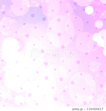 Pink square  bokeh background for seasonal, holidays, celebrations and all design works 110480817