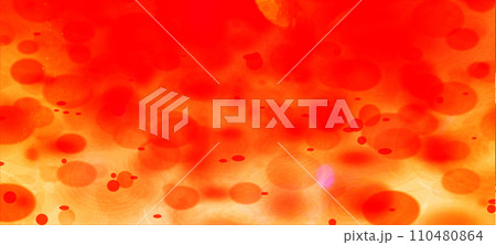 Red bokeh background for seasonal, holidays, event celebrations and various design works 110480864