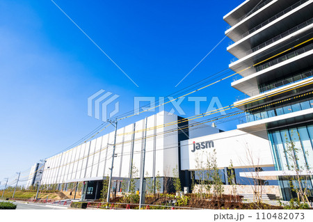 動き出す「1兆円工場」熊本工場建設地 『TSMC』（JASM）台湾積体電路製造 日本(冬)熊本県菊陽 110482073