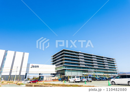 動き出す「1兆円工場」熊本工場建設地 『TSMC』（JASM）台湾積体電路製造 日本(冬)熊本県菊陽 110482080