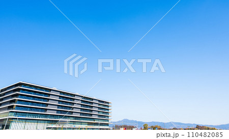 動き出す「1兆円工場」熊本工場建設地 『TSMC』（JASM）台湾積体電路製造 日本(冬)熊本県菊陽 110482085