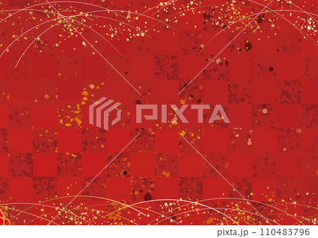 和風背景素材 和風背景素材 110483796