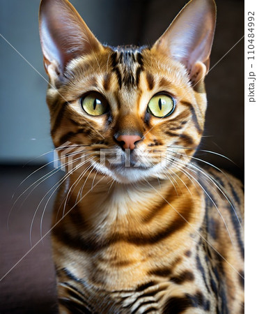 ベンガルキャット「AI生成画像」 ベンガルキャット「AI生成画像」 110484992