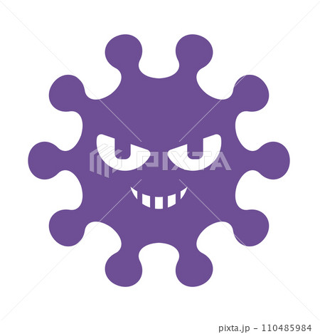 シンプルなウイルスの素材(単体) シンプルなウイルスの素材(単体) 110485984