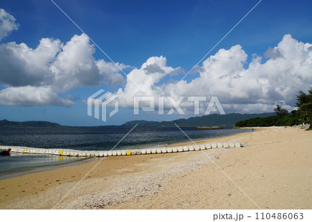フサキビーチの風景 石垣島 フサキビーチの風景 石垣島 110486063