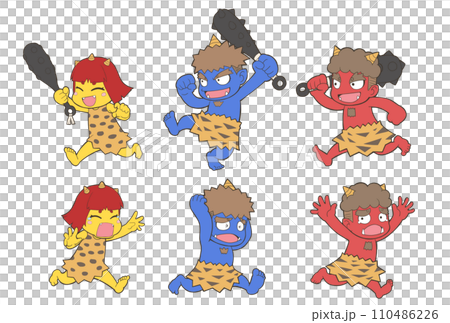 Attacking demons and fleeing demons 110486226