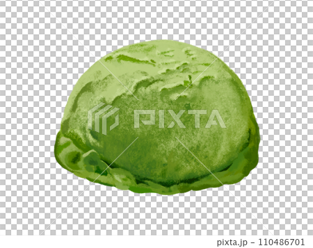 Matcha ice cream Matcha ice cream 110486701