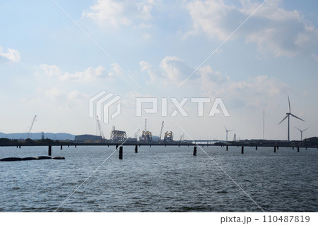 駆逐艦 柳 船体 響灘沈艦護岸 駆逐艦 柳 船体 響灘沈艦護岸 110487819