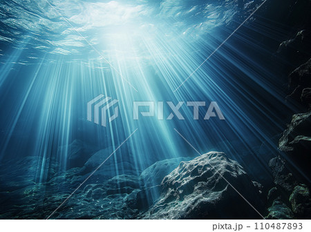 深海の青 110487893