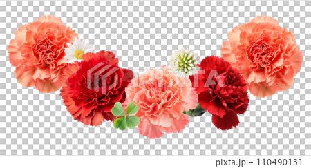 母親節康乃馨插花（AI生成圖像） 110490131