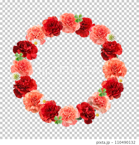 Mother's Day carnation arrangement (AI generated image) 110490132