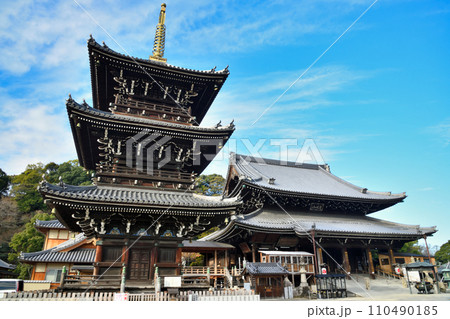 水間寺(三重塔・本堂)　【大阪府貝塚市】 110490185