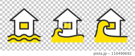 洪水和海嘯插圖集 110490692