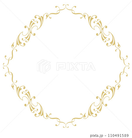 エレガントなフレーム エレガントなフレーム 110491589