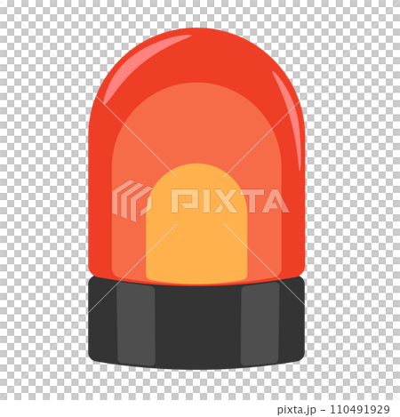 パトカーのランプ パトカーのランプ 110491929