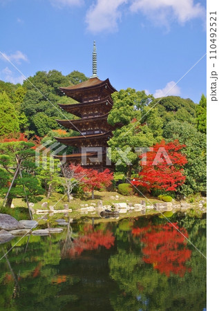 西の京山口　国宝　瑠璃光寺五重塔 110492521