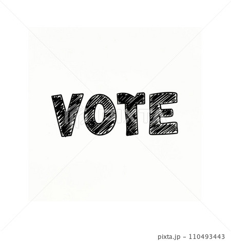 Typography Of "VOTE" 110493443