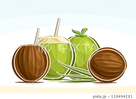 Vector logo for Coconuts 110494281