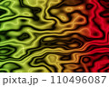 Digital generated abstract background, with green, red and yellow mixed circles 110496087
