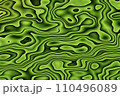 Digitally generated abstract background with floating lines, green colored texture background 110496089