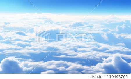 雲海　背景素材 110498763