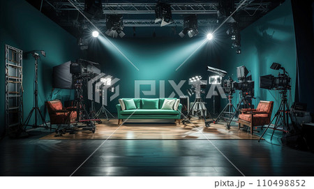 テレビ番組のスタジオ 110498852