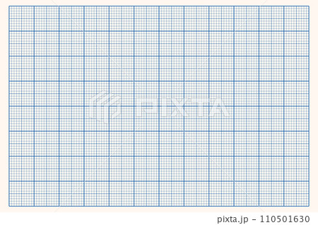 Millimeter graph paper grid. Abstract squared background. Geometric pattern for school, technical engineering line scale measurement. Lined blank for education isolated on transparent background 110501630