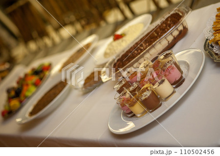 Sweet Finale: A Dessert Buffet Spread 110502456