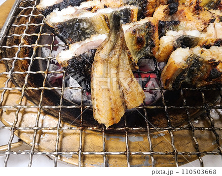 Korean food. Charcoal grilled eel 110503668