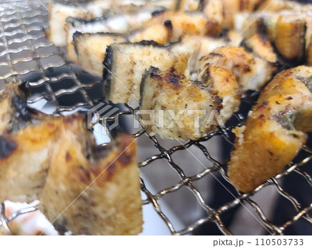 Korean food. Charcoal grilled eel 110503733