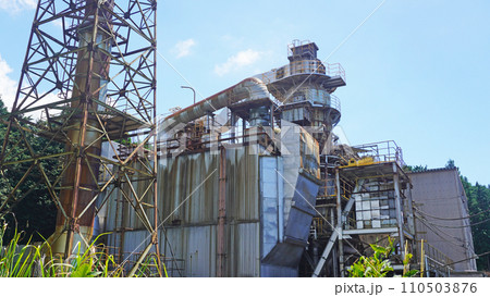 工場のある風景(静岡県富士市) 工場のある風景(静岡県富士市) 110503876