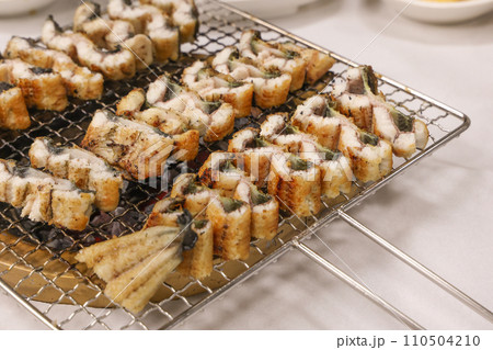 Korean food. Charcoal grilled eel 110504210