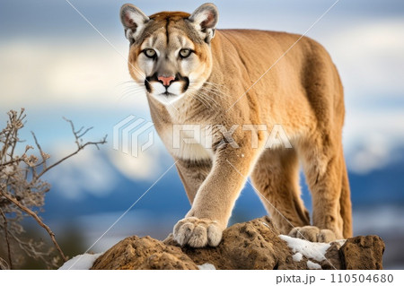 A majestic cougar on 110504680