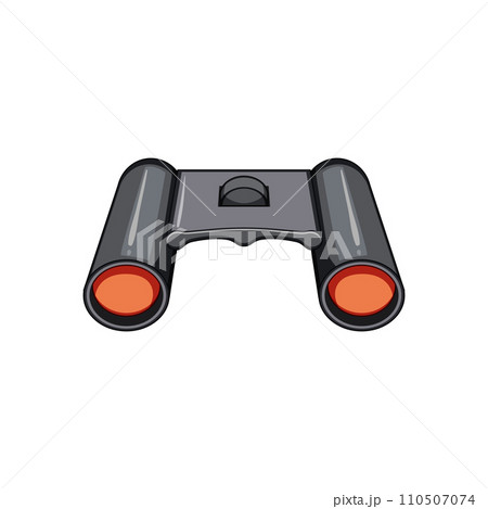 telescope binoculars cartoon vector illustration 110507074