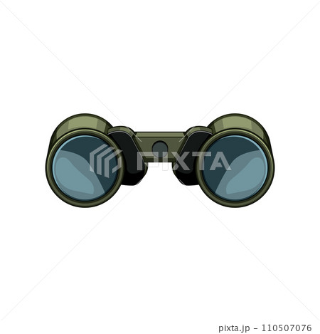 watch binoculars cartoon vector illustration watch binoculars cartoon vector illustration 110507076