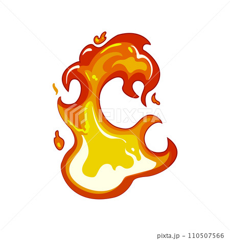 campfire flame cartoon vector illustration campfire flame cartoon vector illustration 110507566
