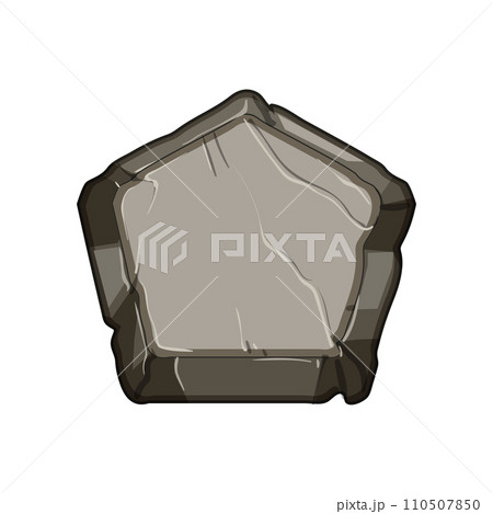 game stone button cartoon vector illustration game stone button cartoon vector illustration 110507850