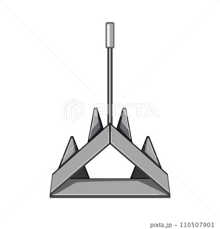 marine boat anchor cartoon vector illustration 110507901