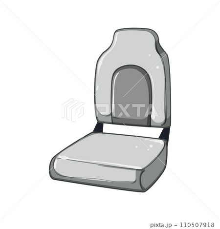 lifestyle boat seats cartoon vector illustration 110507918