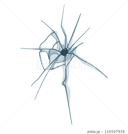 abstract broken glass cartoon vector illustration abstract broken glass cartoon vector illustration 110507938