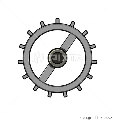 technology gear cartoon vector illustration technology gear cartoon vector illustration 110508092