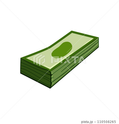 investment cash stack cartoon vector illustration 110508265